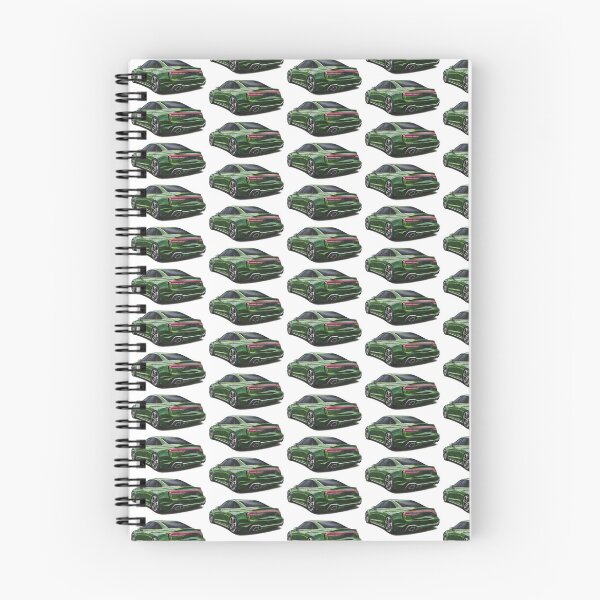 Item preview, Green modern German car designed and sold by SylwiaCarArt.