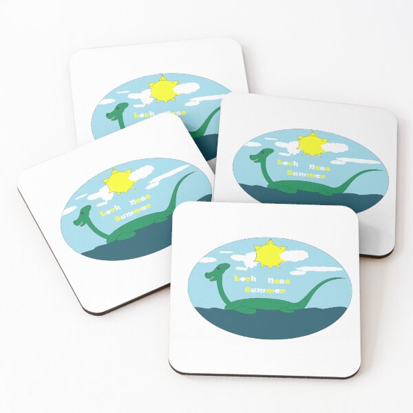 Item preview, Loch Ness Summer designed and sold by PickYerSticker.