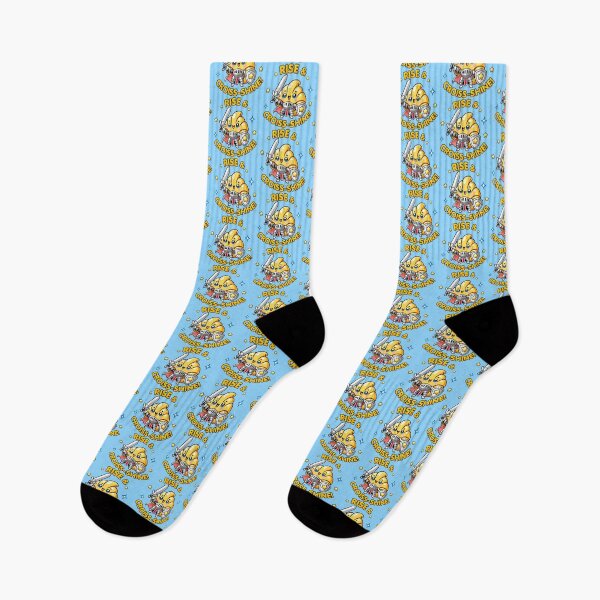 Item preview, Rise & Croiss-Shine – Funny Kawaii Croissant Knight designed and sold by Karma Design.