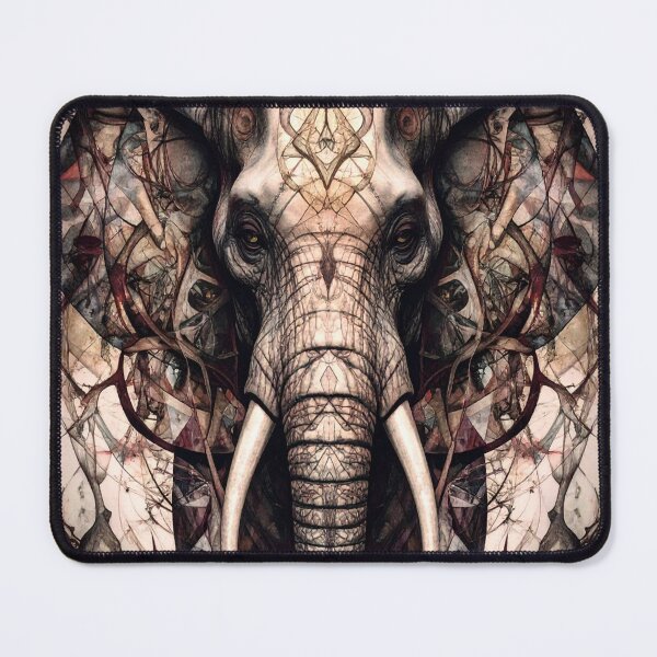 Item preview, Geometric Elephant Artwork designed and sold by Geonimalia.