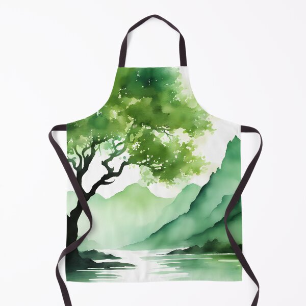 Item preview, Green Silhouette Tree designed and sold by CalmnessbyChoice.