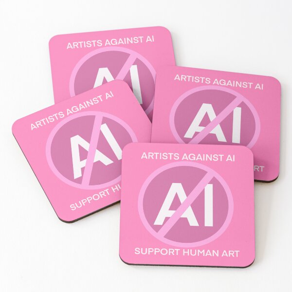 Item preview, support human art but pink designed and sold by Macskas.