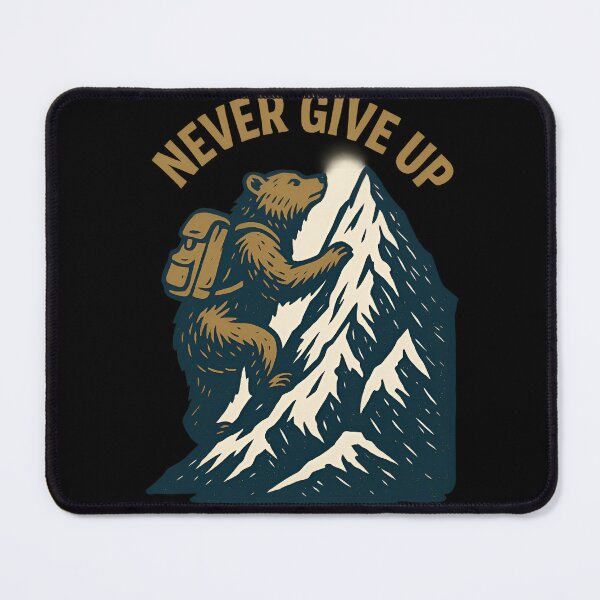 Item preview, Never Give Up designed and sold by Uglyandcute.