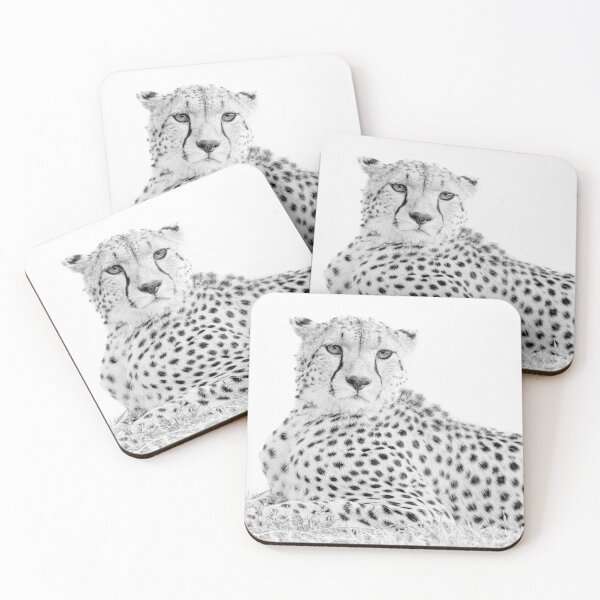 Item preview, High Key Resting Cheetah Masai Mara Kenya designed and sold by PhotoArt by Joan Carroll.