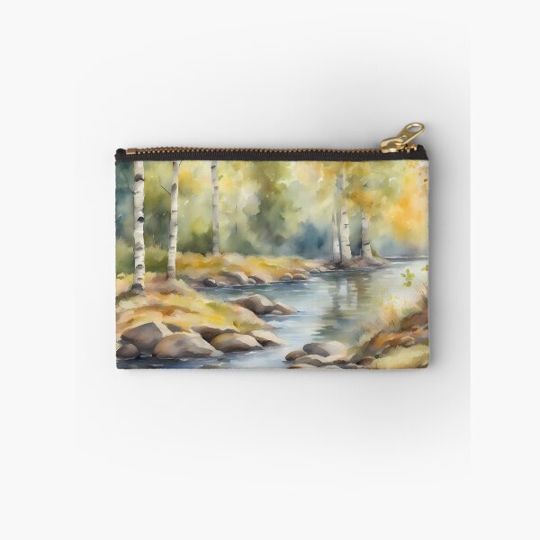 Item preview, Peaceful Birch Creek designed and sold by CalmnessbyChoice.