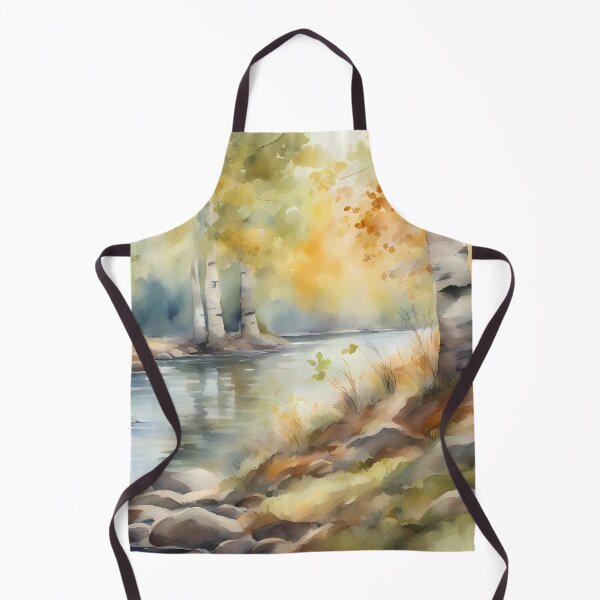Item preview, Peaceful Birch Creek designed and sold by CalmnessbyChoice.