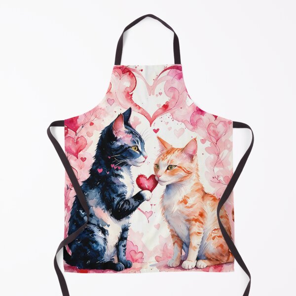 Item preview, Two Cats, One Heart designed and sold by Happyfunball's Starforge Emporium.