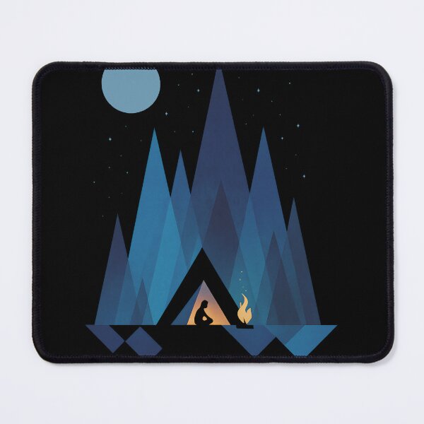 Item preview, camping at night designed and sold by LgndryPhoenix.