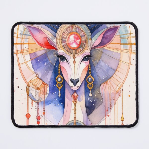 Item preview, Geometric Deer Art designed and sold by Geonimalia.