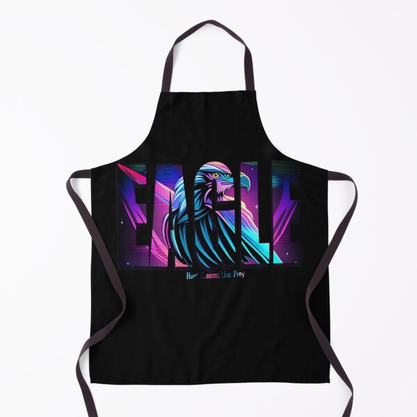 Item preview, Eagle Typography Art | Motivational Neon Design -Hunt Dreams Like Prey designed and sold by Whisky1111.