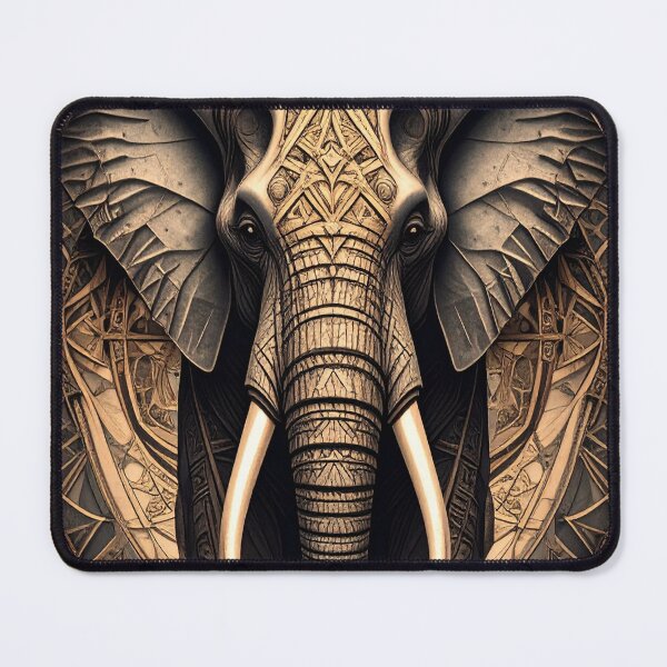 Item preview, Geometric Elephant Artwork designed and sold by Geonimalia.