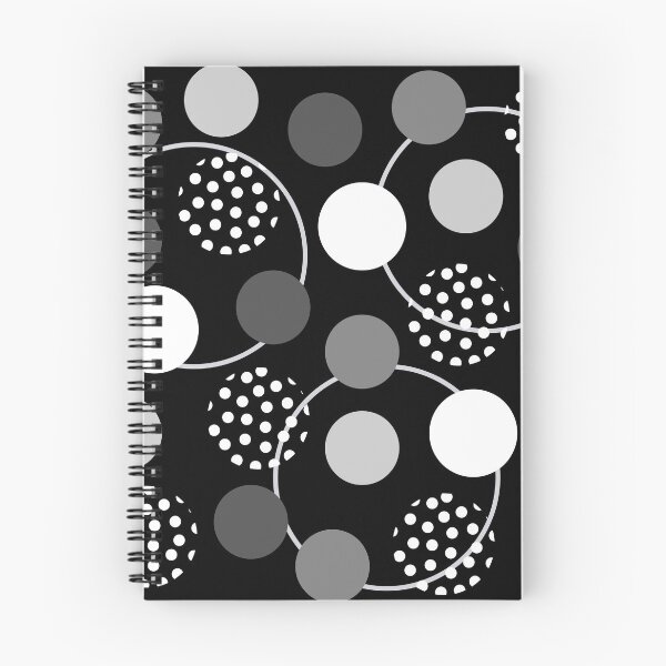 Item preview, Grey, White Polka Dots, Circles, Dots, Spots, Fabric  designed and sold by AASparksDesigns.