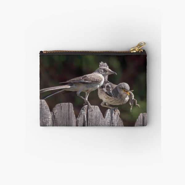 Item preview, Mockingbird Feeding Her Fledgling a Lizard designed and sold by CarolM.
