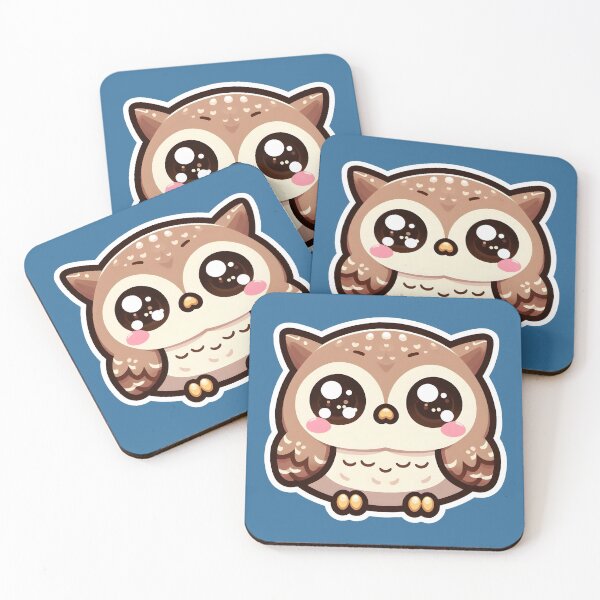 Item preview, Kawaii Owl designed and sold by ArtistEmbrace.