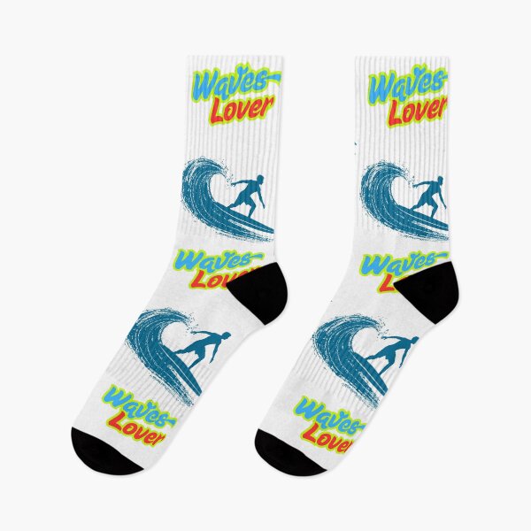Item preview, Waves Lover - Surfing Heart Wave Design designed and sold by MaverickMarks.