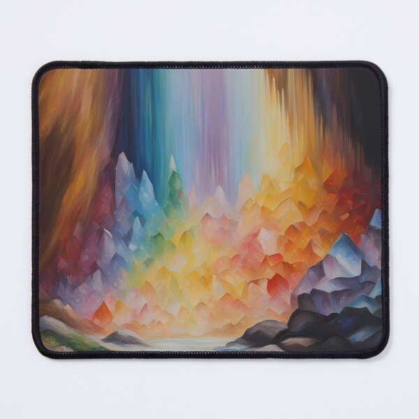 Item preview, Rainbow Crystals in Cave designed and sold by CalmnessbyChoice.