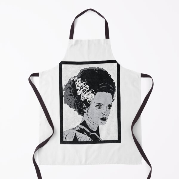 Item preview, BRIDE OF FRANKENSTEIN (Greyscale) designed and sold by FamousWeirdosRB.