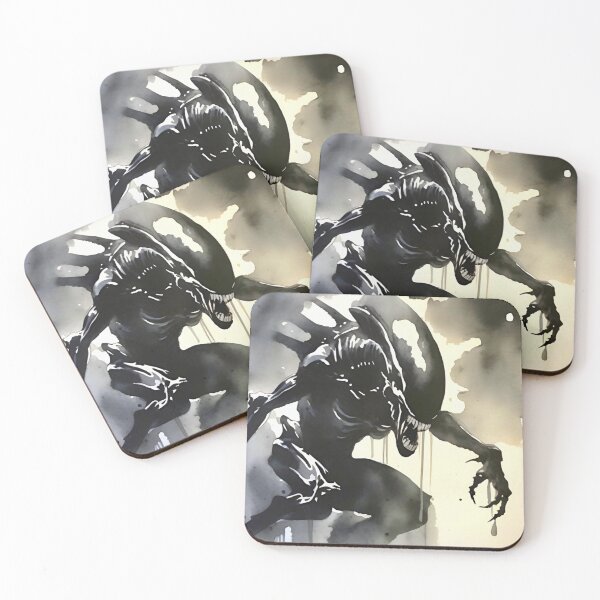 Item preview, Alien Xenomorph on the Attack - Alien Movie lover Art designed and sold by Topher Gallo.
