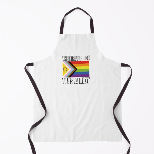 Item preview, The First Pride Was a Riot - Inclusive Pride Progress Pride Flag designed and sold by Inspirationmotivation.