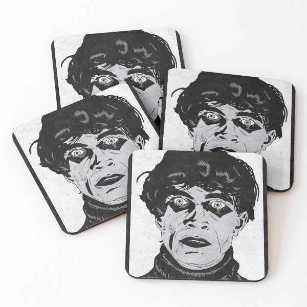 Item preview, CESARE - The Cabinet of Dr Caligari (Greyscale) designed and sold by FamousWeirdosRB.