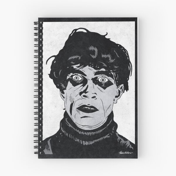 Item preview, CESARE - The Cabinet of Dr Caligari (Greyscale) designed and sold by FamousWeirdosRB.