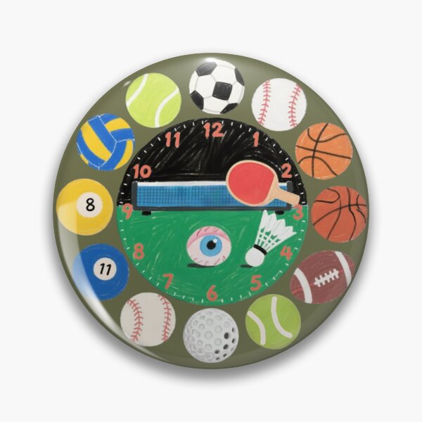 Item preview, sports every hour designed and sold by artsmeow.