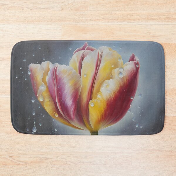 Item preview, Variegated Tulip in Rain designed and sold by CalmnessbyChoice.