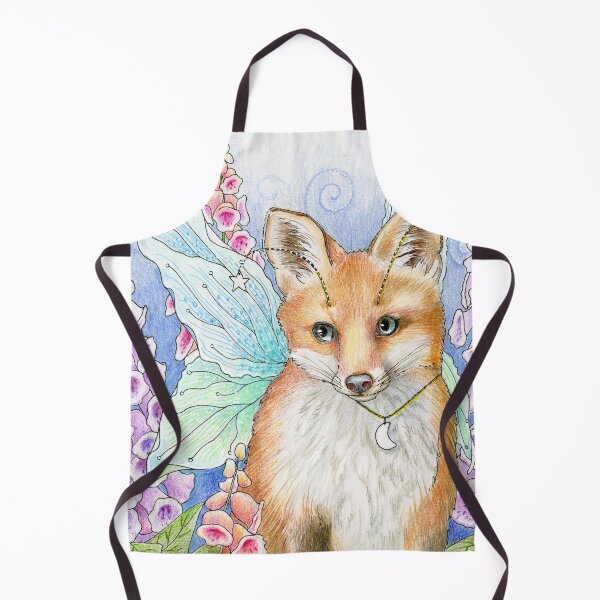 Item preview, Fox Fairy and her Foxgloves kaaren poole designed and sold by KaarenPoole.