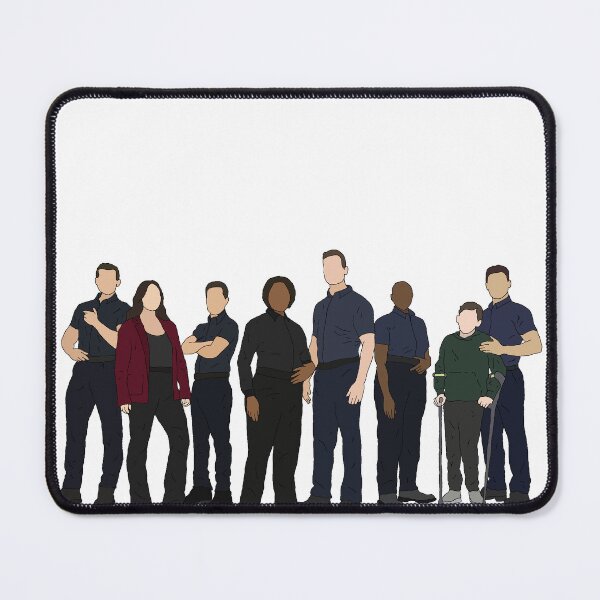 Item preview, 9-1-1 TV Show Main Characters Drawning designed and sold by ryry529.