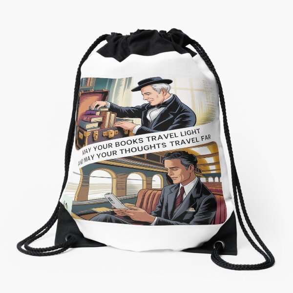 Item preview, Travel Light and Far designed and sold by Interrupt Art.