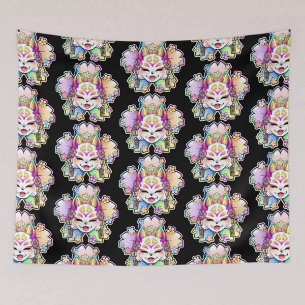 Item preview, Rainbow Kitsune designed and sold by Clocksy.