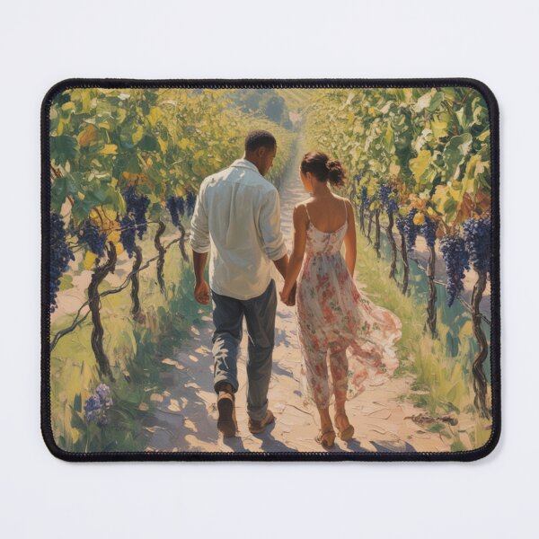 Item preview, A Walk In A Vineyard  designed and sold by CanvasCarousel.