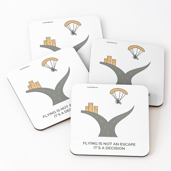 Item preview, Flying is no escape designed and sold by Mania de Voo.