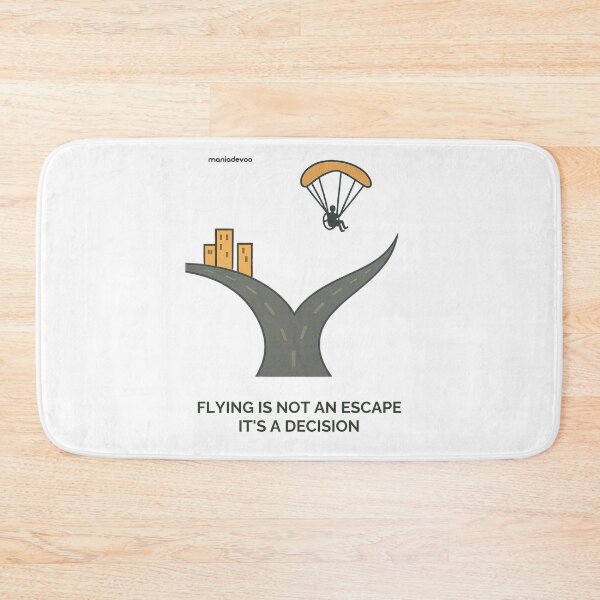 Item preview, Flying is no escape designed and sold by Mania de Voo.