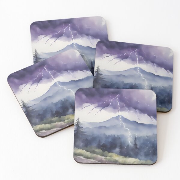 Item preview, Great Thunderstorm in the Mountains designed and sold by CalmnessbyChoice.