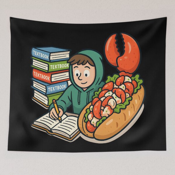 Item preview, Powered by Lobster Rolls & Lectures designed and sold by Uglyandcute.