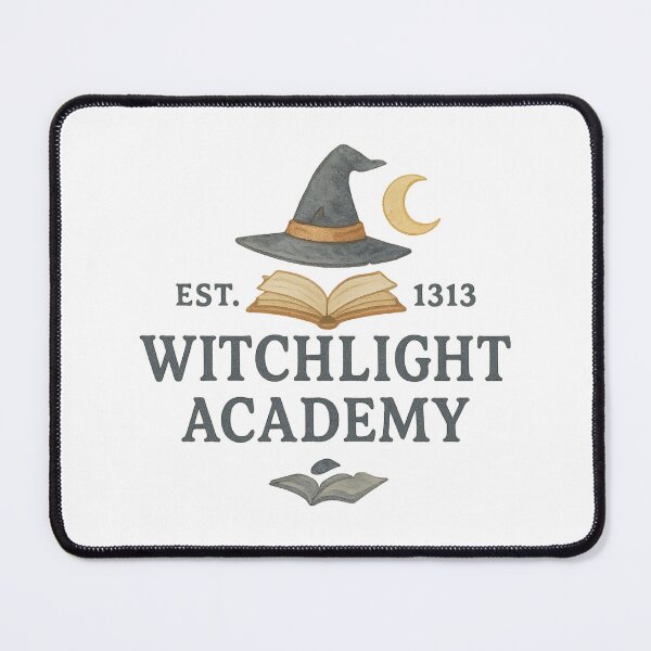 Item preview, Witchlight Academy – Enchanted Crest (Ash Grey Edition) designed and sold by Joyloom.