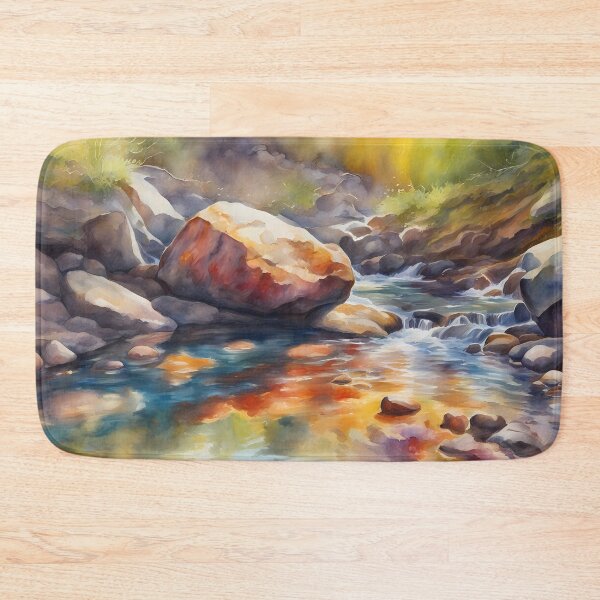 Item preview, Colorful Creek Rocks designed and sold by CalmnessbyChoice.