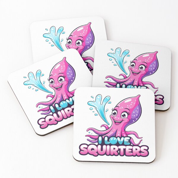 Item preview, I Love Squirters – Squid Edition designed and sold by RvinJo8.