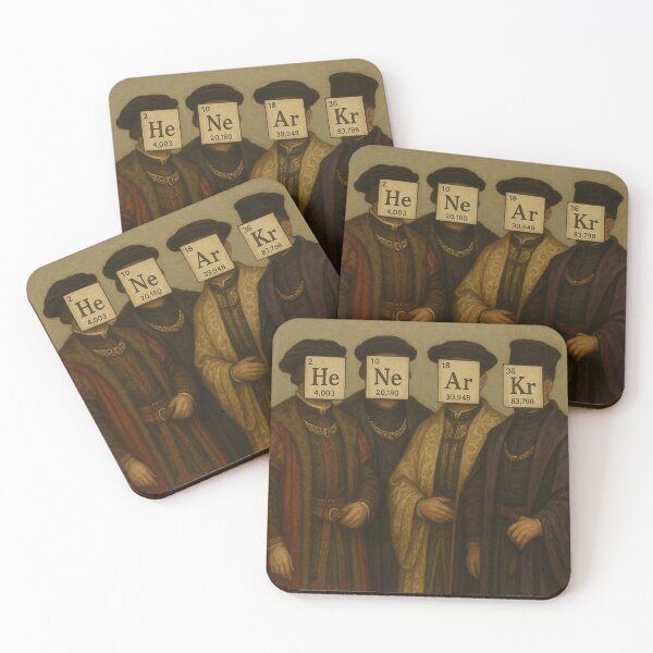Item preview, noble gases  designed and sold by funkyfrogz.