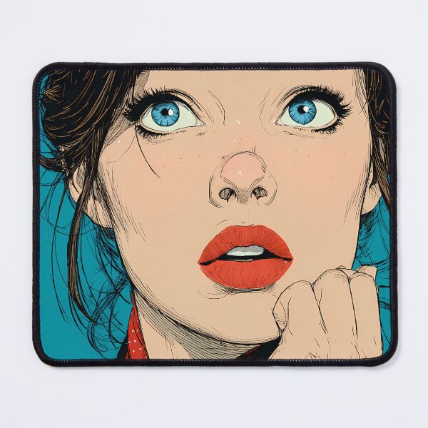 Item preview, Blue Curiosity and Red Dots designed and sold by daila70.