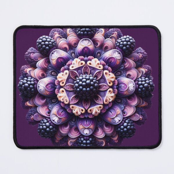 Item preview, Blackberry Bloom Mandala designed and sold by DreamMandalas.