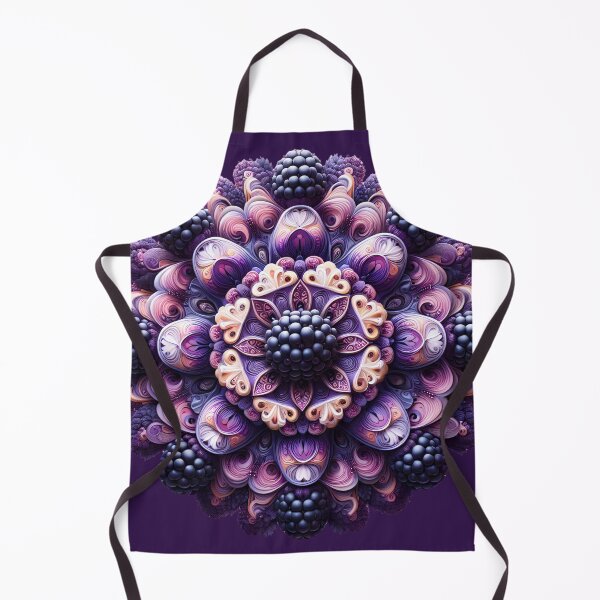 Item preview, Blackberry Bloom Mandala designed and sold by DreamMandalas.