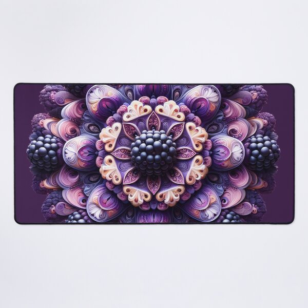 Item preview, Blackberry Bloom Mandala designed and sold by DreamMandalas.