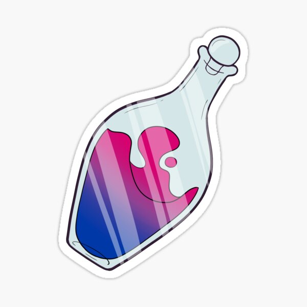 Item preview, Bisexual Pride potion  designed and sold by murgiebin.