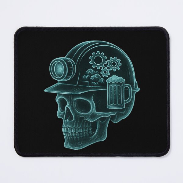 Item preview, Miner skull x-ray designed and sold by Jawoahl.