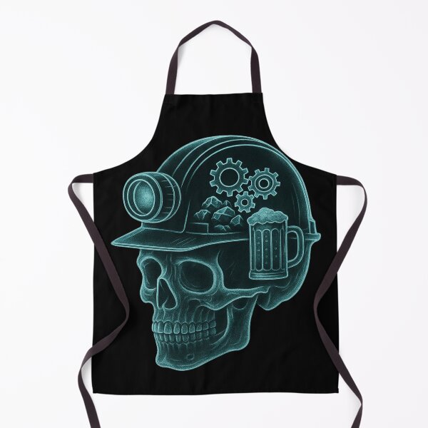 Item preview, Miner skull x-ray designed and sold by Jawoahl.
