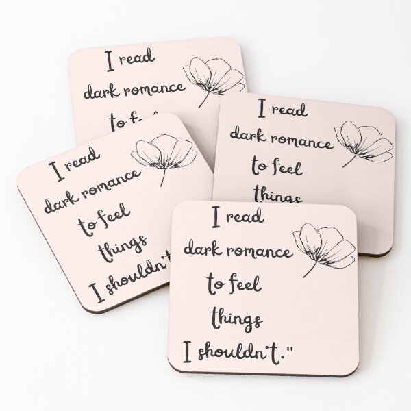 Item preview, Dark Romance Book Lover – Spicy Reader Aesthetic Quote designed and sold by Nyroo.