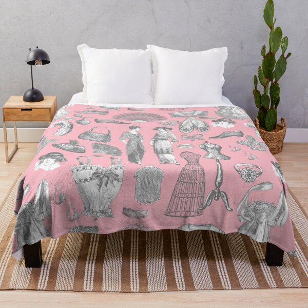 Item preview, Toile rosa para damas, estilo vintage eduardiano antiguo designed and sold by Gossip Rag.