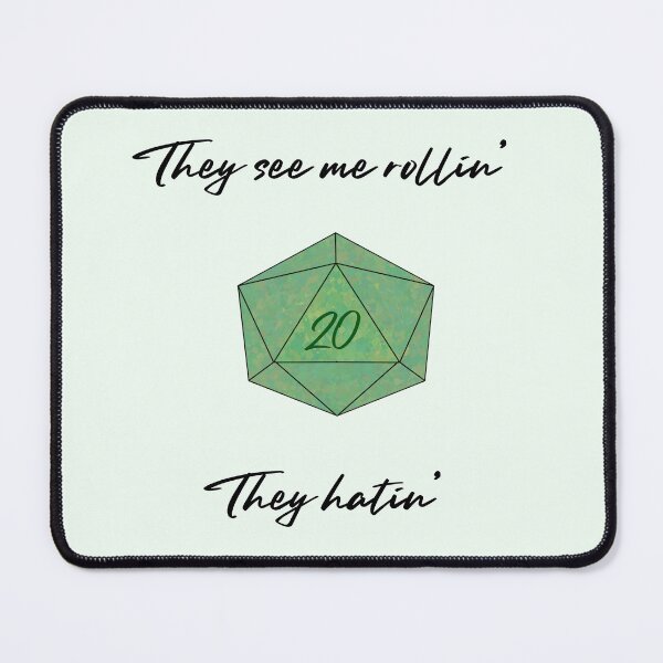 Item preview, Rollin’ D20 - Green designed and sold by DeracleOfOlphi.